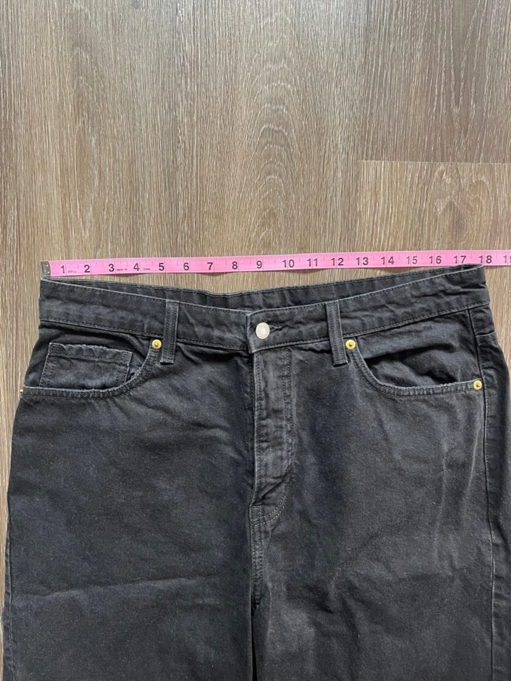 Bermuda Baggy High Denim shorts